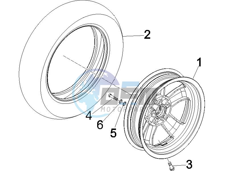 Front wheel