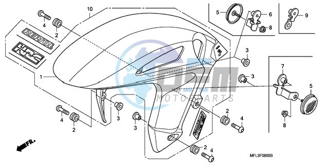 FRONT FENDER