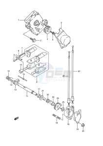 TS200R (E28) drawing EXHAUST VALVE (MODEL M N)