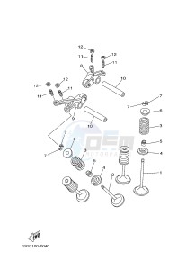 YFM700R YFM700RSE RAPTOR 700 SPECIAL EDITION (1VSE 1VSF) drawing VALVE