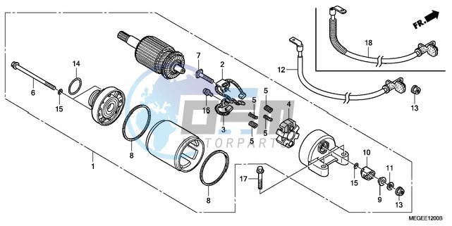 STARTER MOTOR