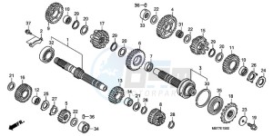 XL1000VA9 UK - (E / ABS MKH) drawing TRANSMISSION