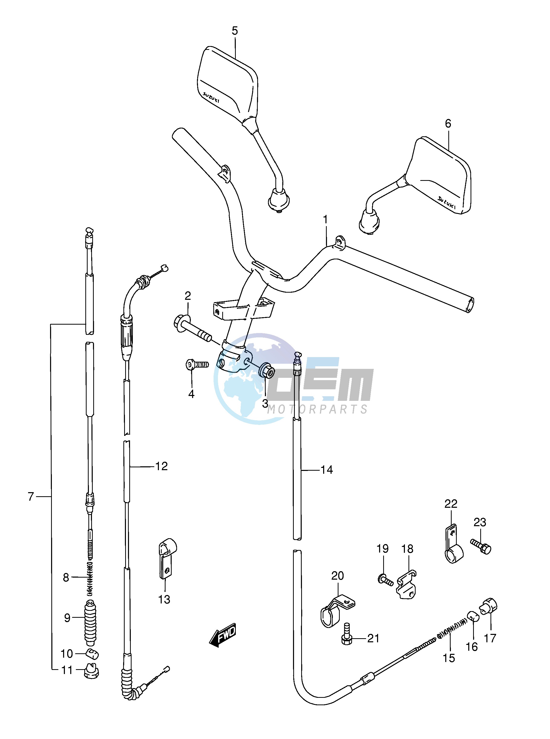 HANDLEBAR (E1,P37)