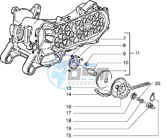 Driving pulley