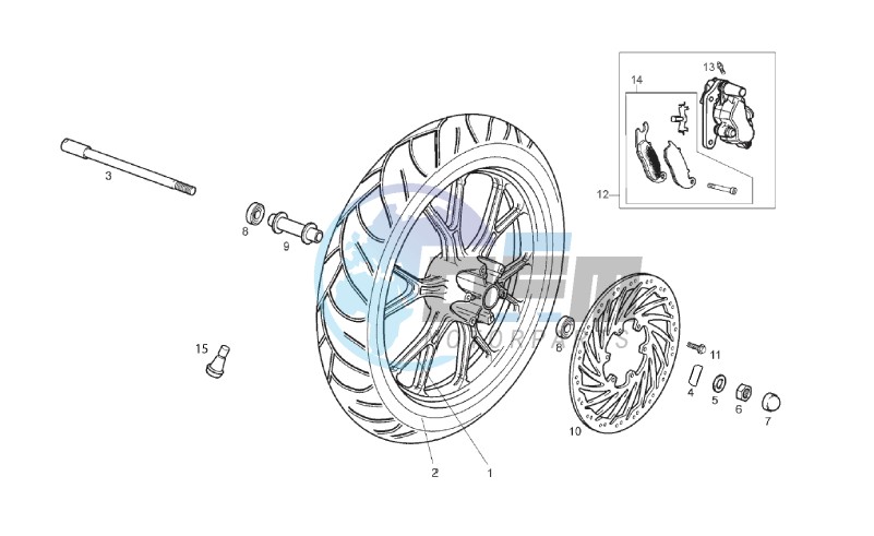 Front wheel