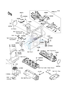 JET SKI ULTRA 300X JT1500HBF EU drawing Fuel Injection