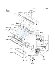 JET SKI ULTRA LX JT1500C8F EU drawing Throttle