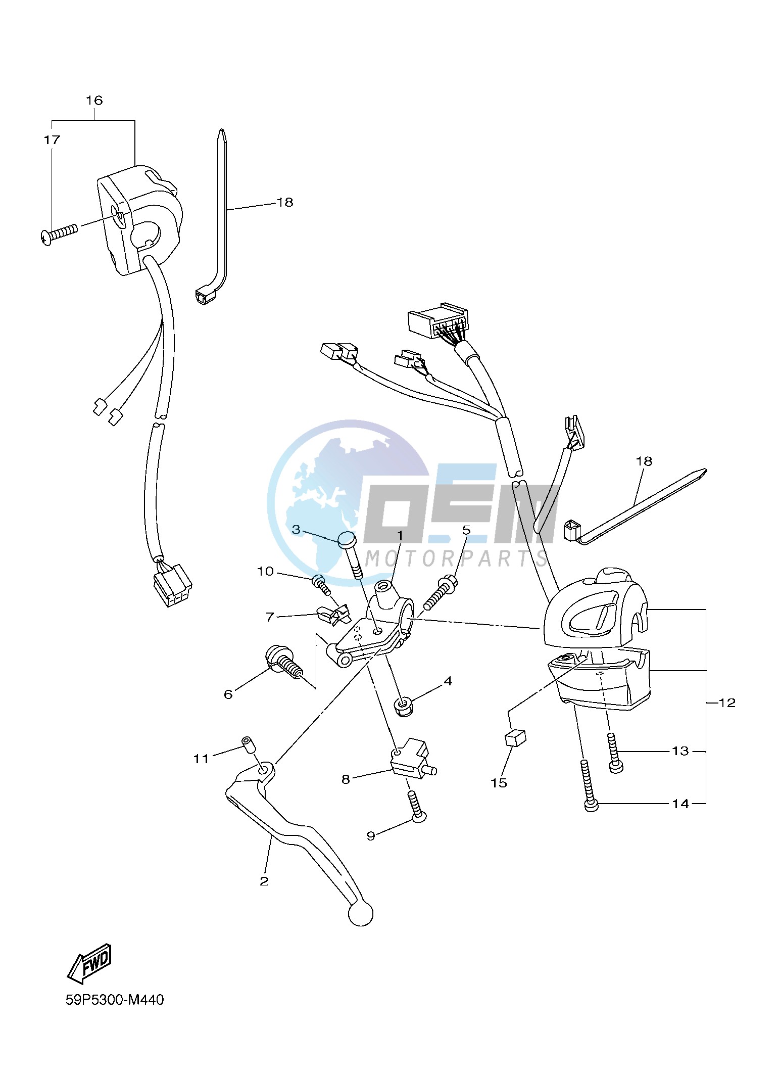 HANDLE SWITCH & LEVER