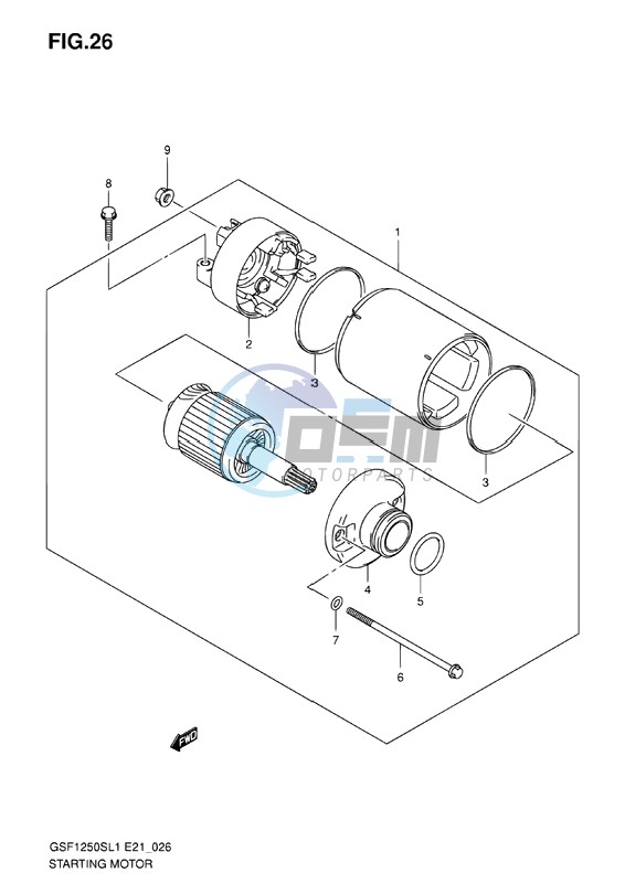 STARTING MOTOR