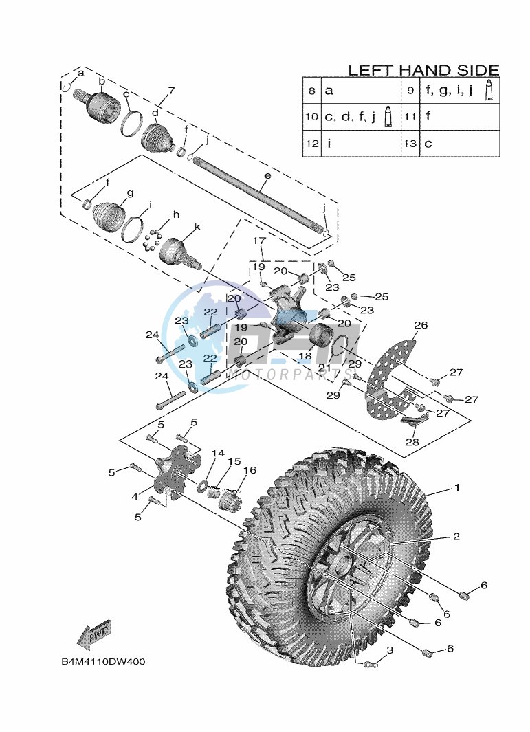 REAR WHEEL