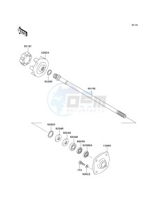 JT 1200 D [STX-12F] (D1-D1) D1 drawing DRIVE SHAFT