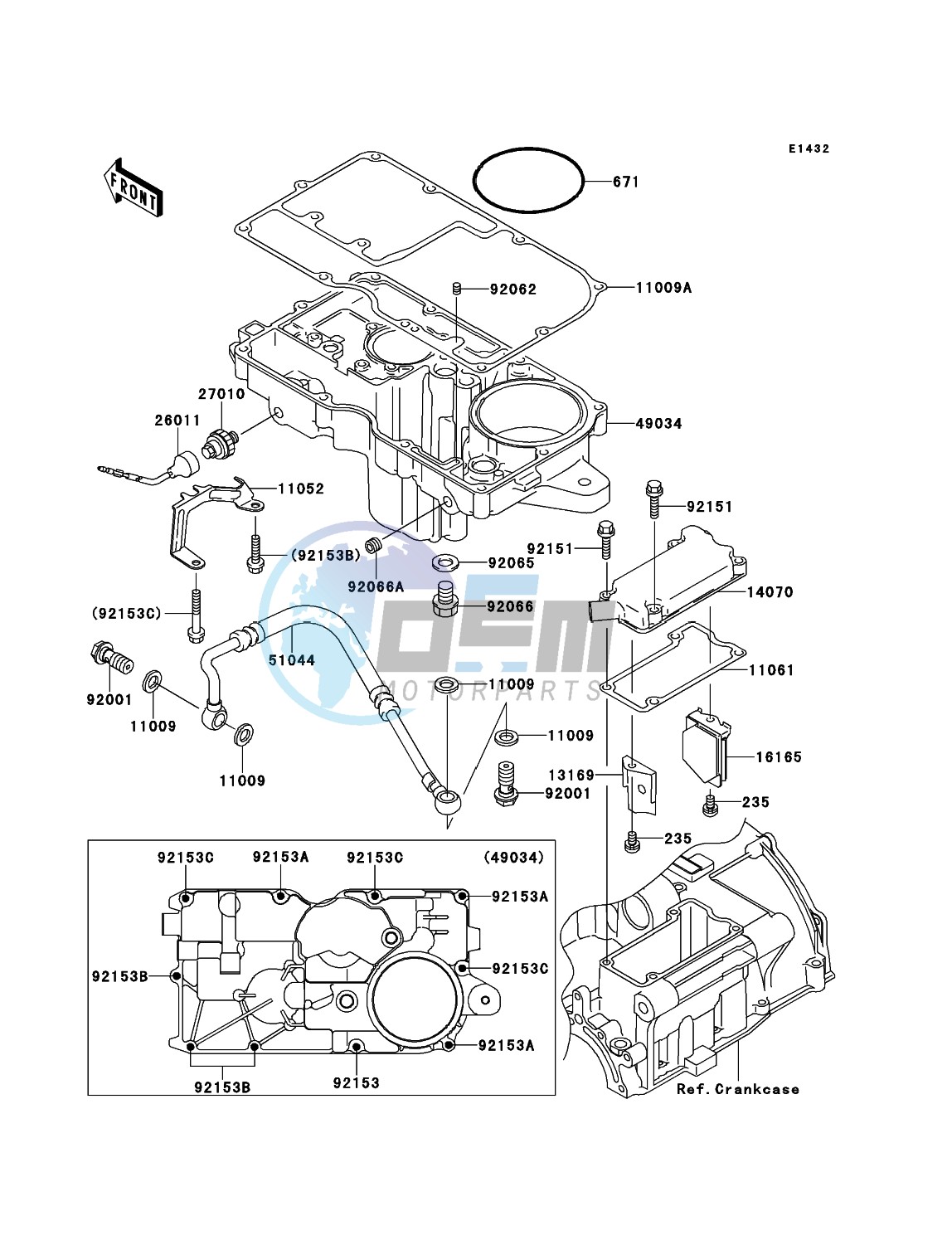 Breather Cover/Oil Pan