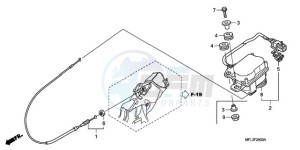 CBR1000RA9 Europe Direct - (ED / ABS MME REP) drawing SERVO MOTOR