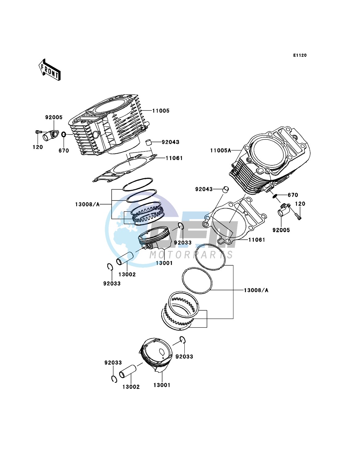 Cylinder/Piston(s)