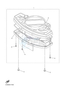 YZF-R6 600 R6 (1JSL 1JSM) drawing METER