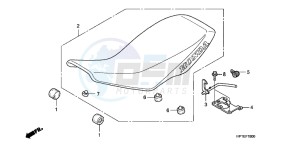 NC750XDH Europe Direct - (ED) drawing A.C. GENERATOR COVER