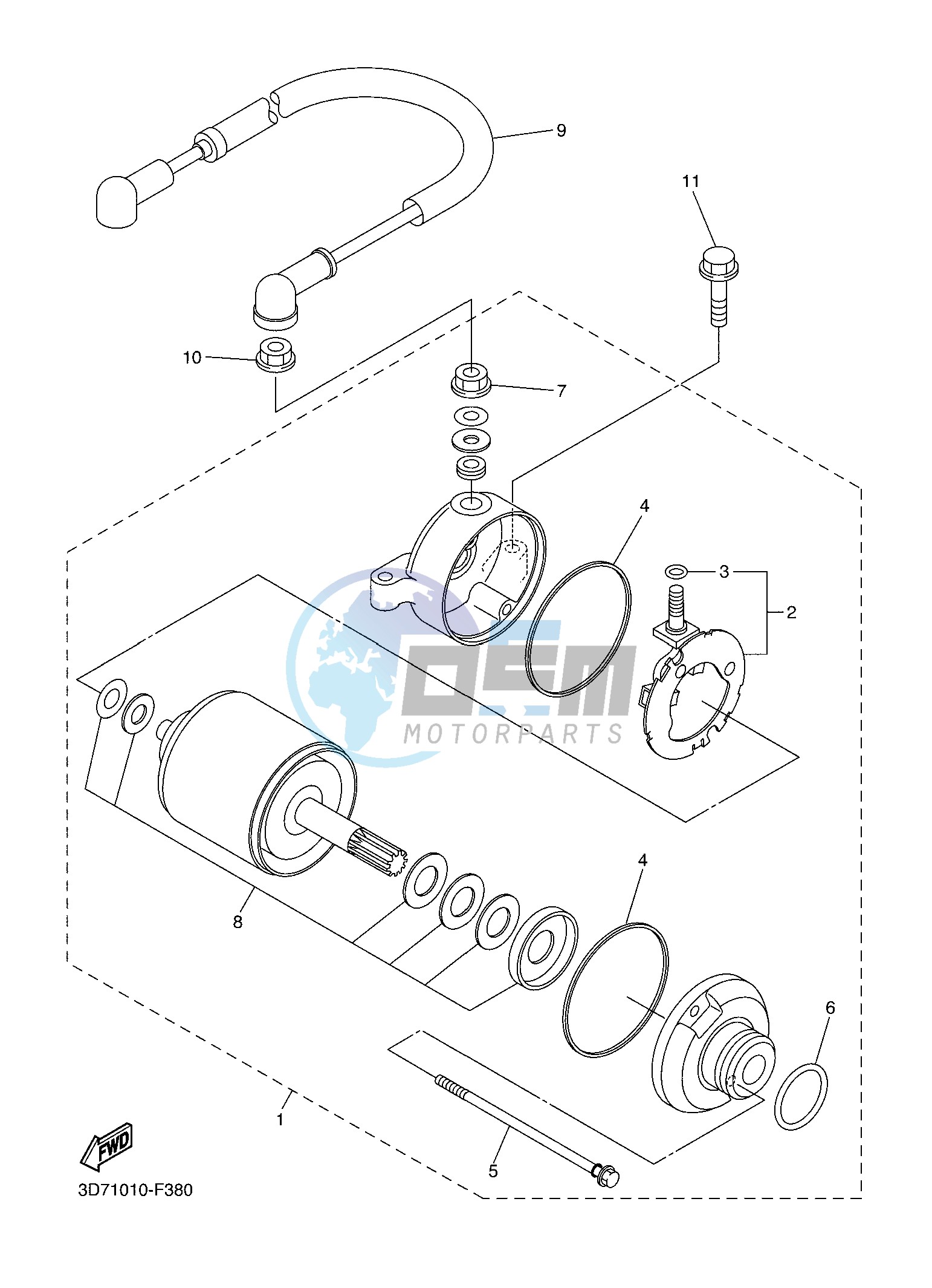 STARTING MOTOR