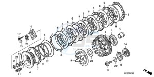 VT750C9 Korea - (KO / MK) drawing CLUTCH