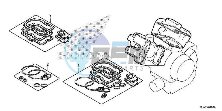 GASKET KIT A