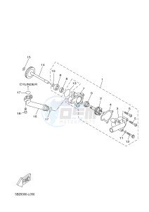 YP125RA (ABS) X-MAX 250 ABS (2DL2 2DL2 2DL2 2DL2) drawing WATER PUMP