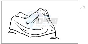 CBR600RRC drawing BODY COVER L