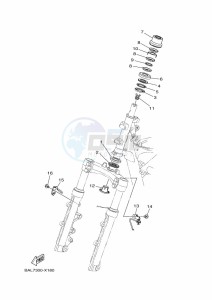 GPD155-A NMAX 150 (BBD1) drawing INTAKE