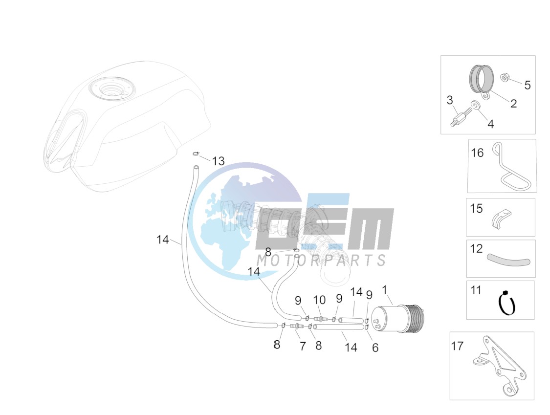 Fuel vapour recover system