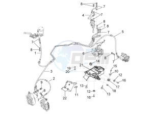 Tuono V4 1100 Factory (USA-CND) USA-CND drawing ABS brake system