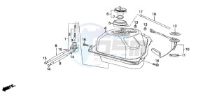 SZX50S X8R-S drawing FUEL TANK