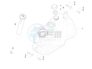 MP3 300 ie E4 LT BUSINESS - SPORT ABS (EMEA) drawing Fuel tank