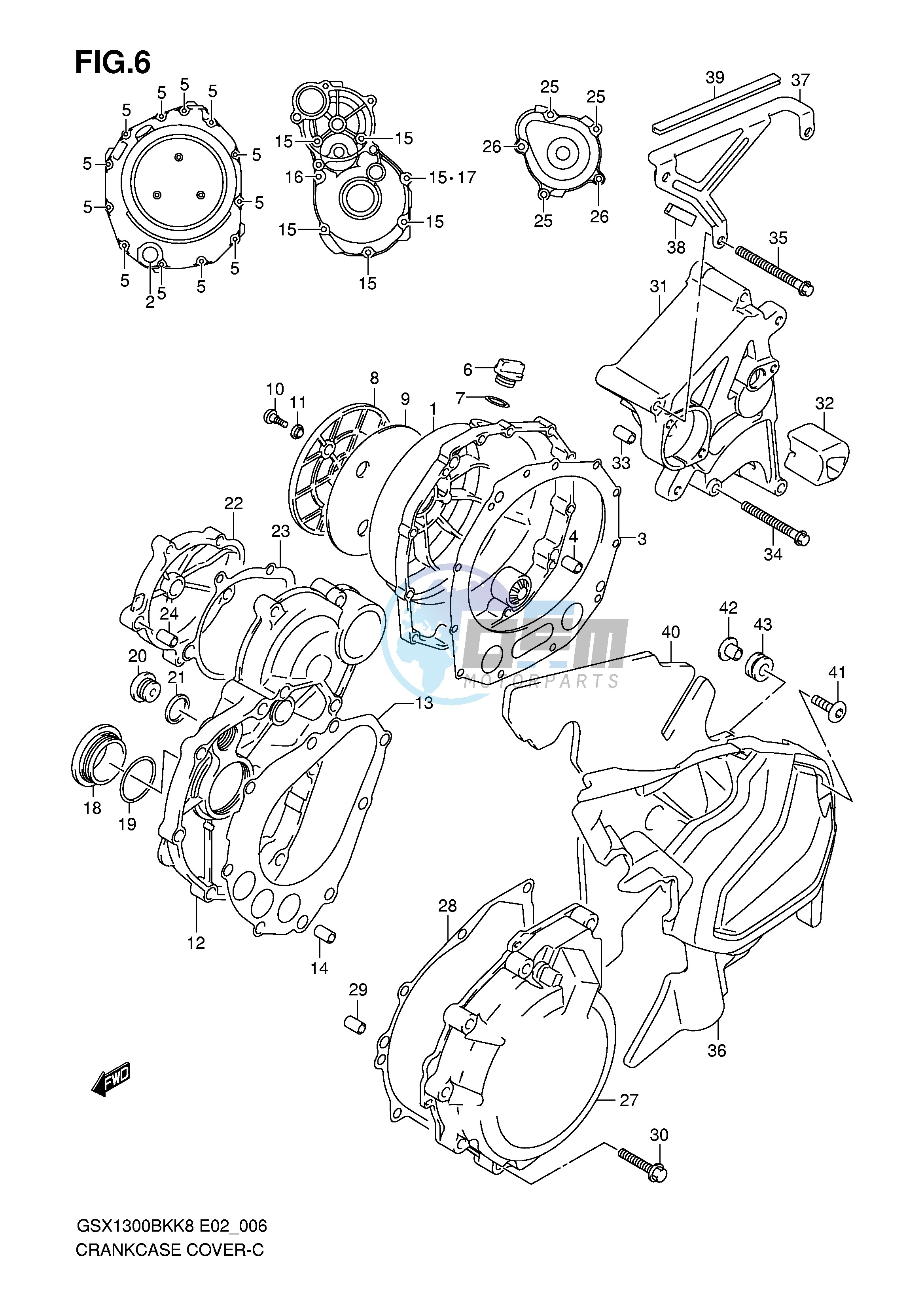 CRANKCASE COVER