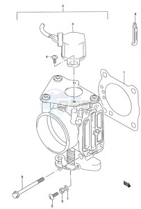 DT 115 drawing Throttle Body (DT115S