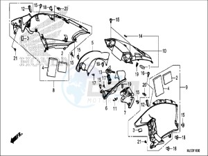 NC750JH Europe Direct - (ED) drawing SHELTER