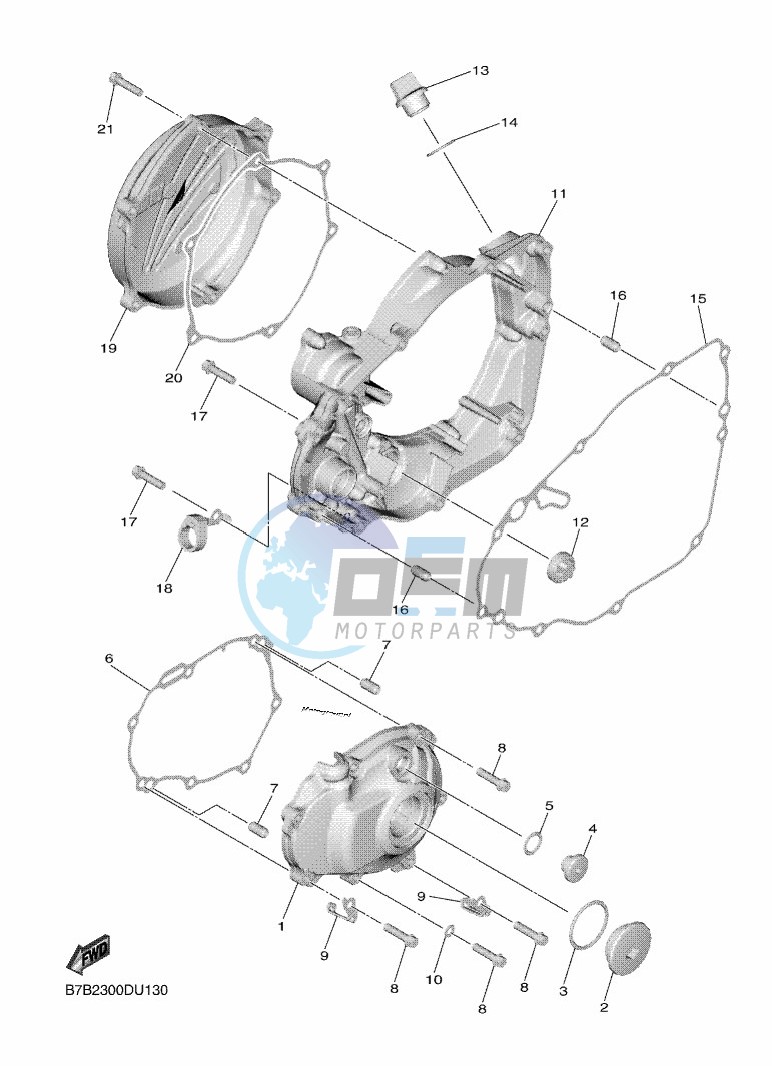 CRANKCASE COVER 1