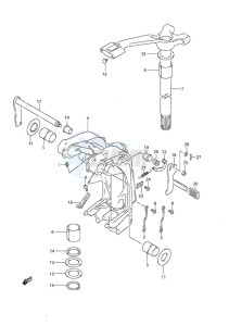 DF 115A drawing Swivel Bracket