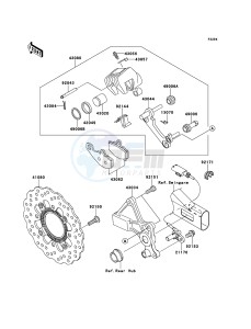 ER-6n ABS ER650B7F GB XX (EU ME A(FRICA) drawing Rear Brake