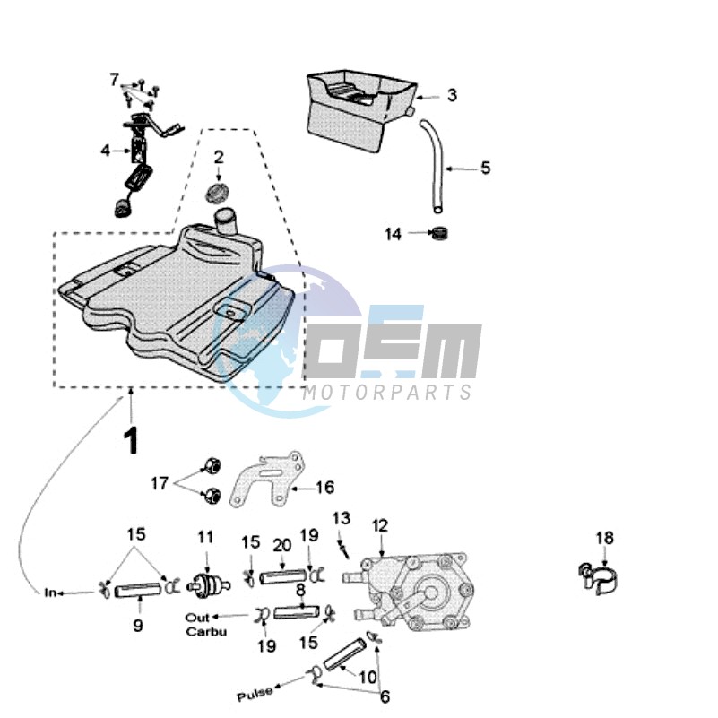 TANK AND FUEL PUMP TAIYOGIKEN