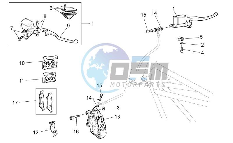 Front brake system