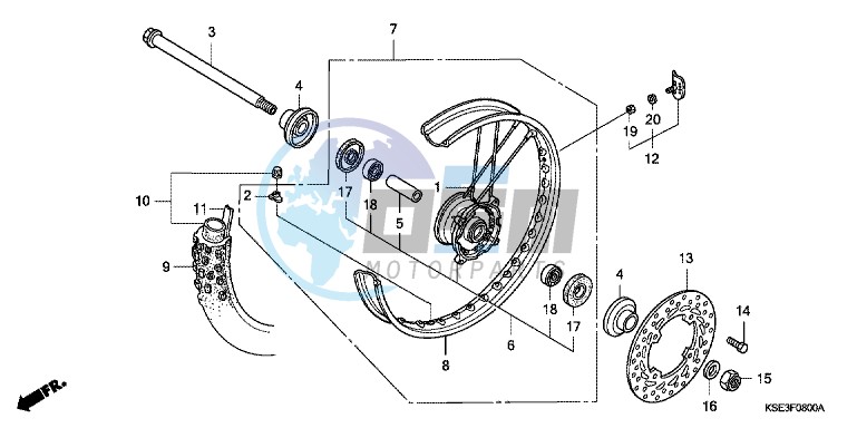 FRONT WHEEL