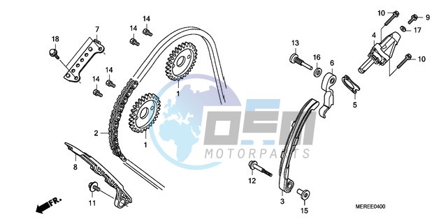 CAM CHAIN/TENSIONER