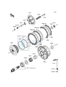 Z800 ZR800CEF UF (UK FA) XX (EU ME A(FRICA) drawing Clutch