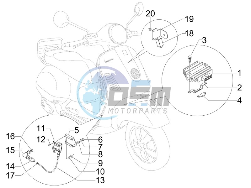 Voltage Regulators -ECU - H.T. Coil