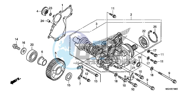 SIDE GEAR CASE