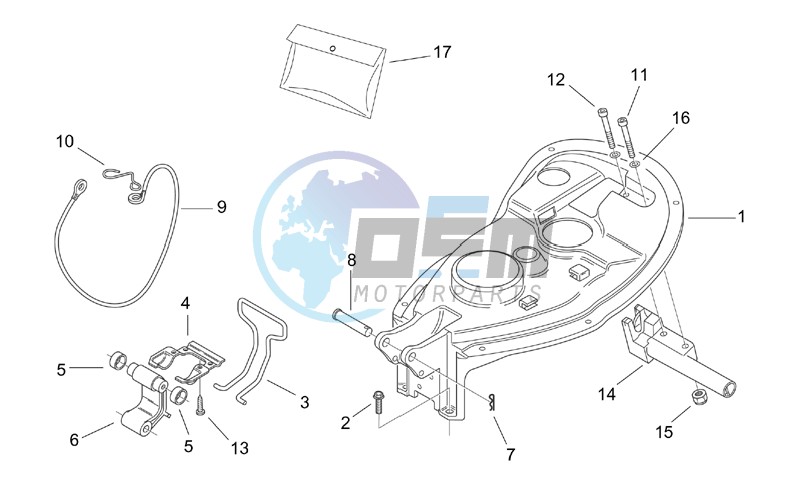 Rear body II - Seat components