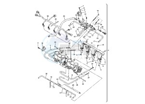 FZ6 600 drawing THROTTLE BODY