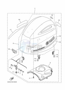 F200GETX drawing FAIRING-UPPER