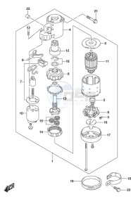 DF 140A drawing Starting Motor