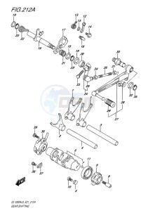 DL1000 ABS V-STROM EU drawing GEAR SHIFTING