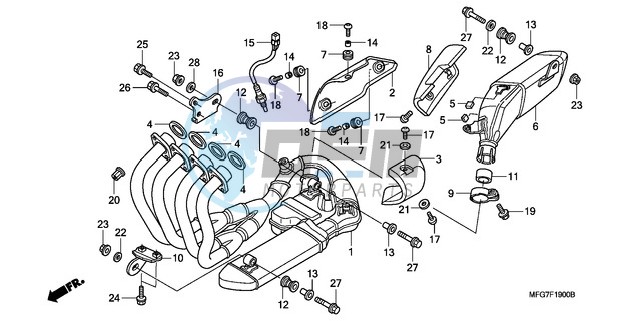 EXHAUST MUFFLER