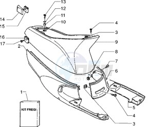 Zip 50 fast rider RST drawing Side covers